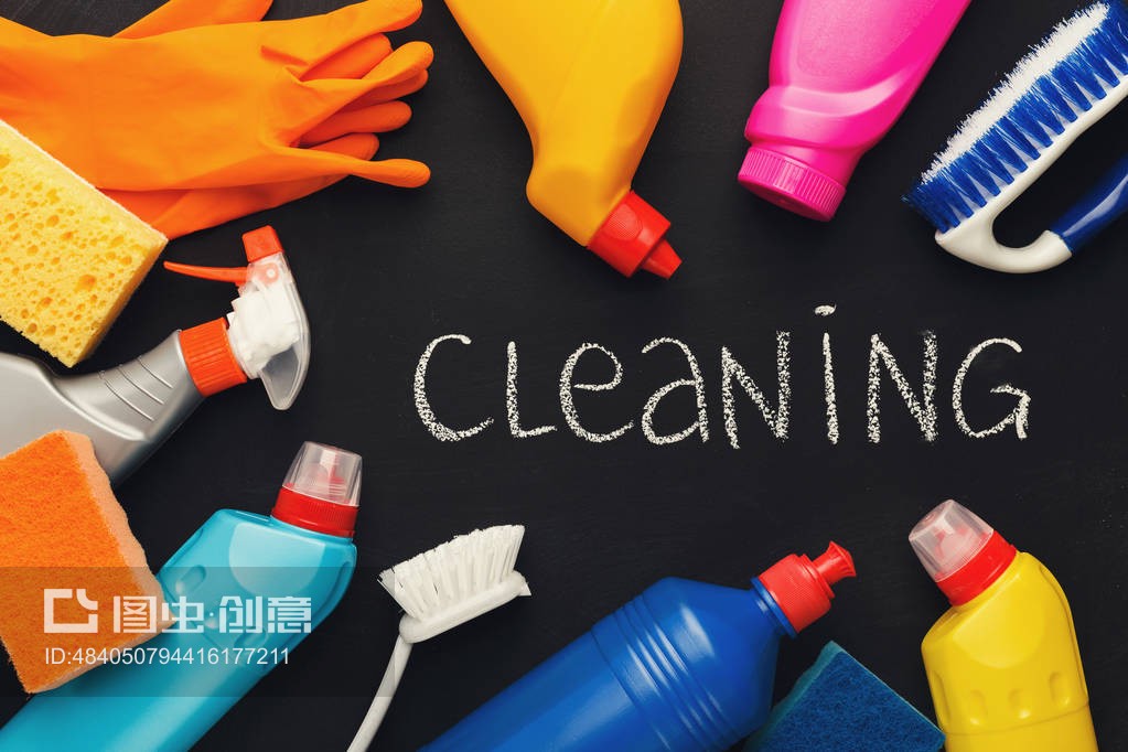 清洁用品和家居整理用品Cleaning supplies and products for home tidying up